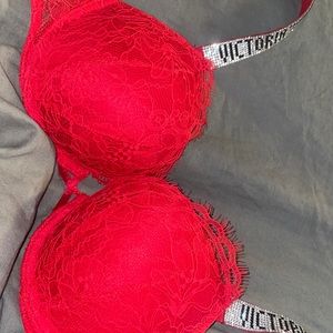 Victoria’s rhinestone bra